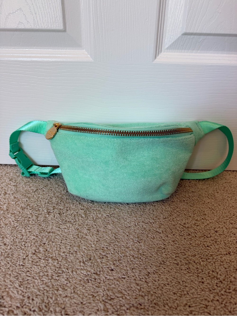 Stoney Clover Lane x Target Mint Green Terry Cloth Fanny Pack Belt Bag